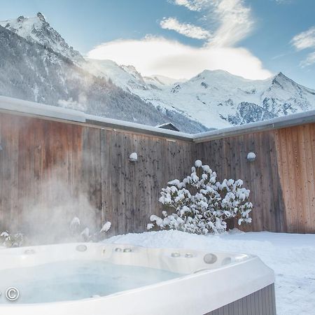 Apartment Au Bon Coin - Luxury Chamonix Hidden Haven, Mont Blanc View, Hot Tub And Garden 外观 照片