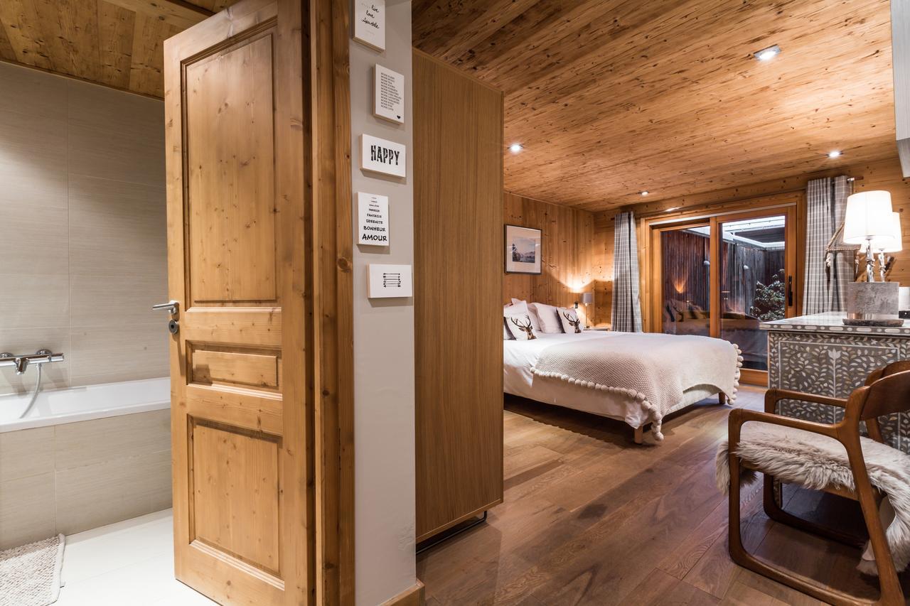 Apartment Au Bon Coin - Luxury Chamonix Hidden Haven, Mont Blanc View, Hot Tub And Garden 外观 照片
