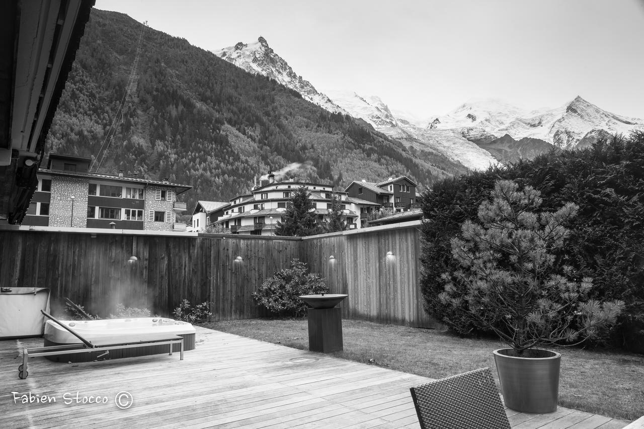 Apartment Au Bon Coin - Luxury Chamonix Hidden Haven, Mont Blanc View, Hot Tub And Garden 外观 照片